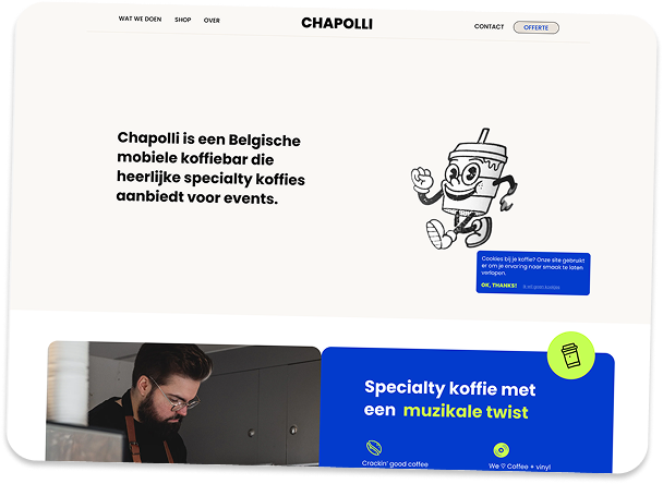 Social media agency - Chapolli site